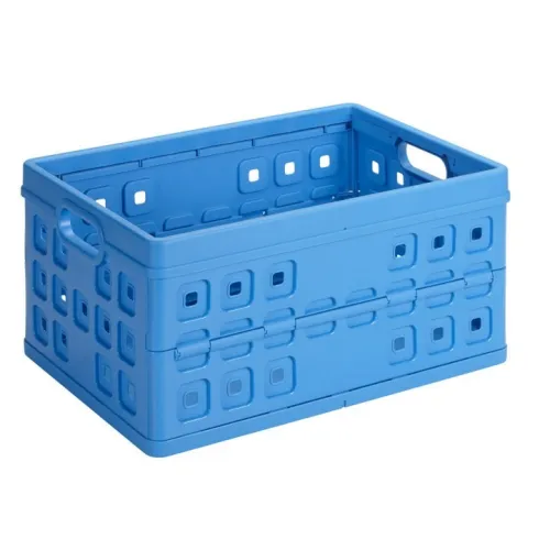 Vouwkrat blauw 46 liter